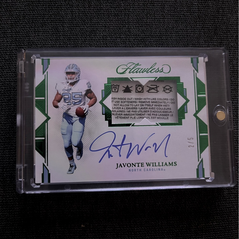 Javonte Williams Flawless RC 2/5